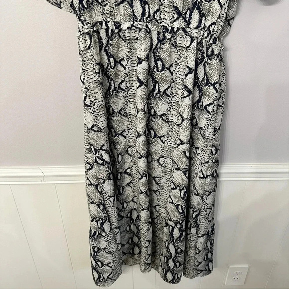 Sign Here Signature Clothing The Lucy Dress Snakeskin Maxi Size L GUC - Picture 4 of 10